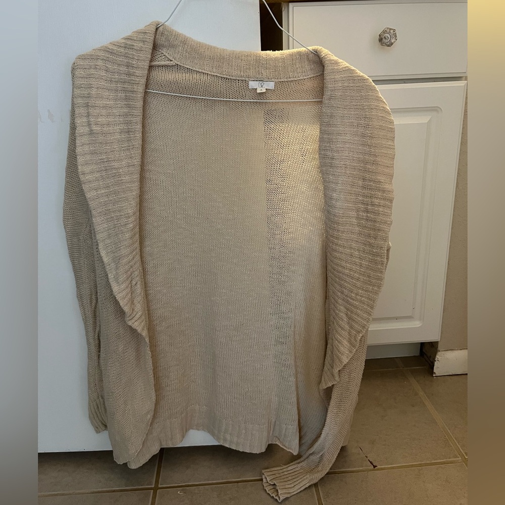 BP Cream Knit Cardigan